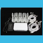 Comer 8port alarm display Retail store mobile phone security anti-theft ring display