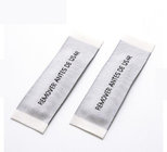 Customized logo cloth accessories sticker RF 8.2Mhz eas sewing woven label for garment store