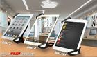 COMER tablet display bracket with high security wire lock anti-theft devices