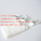 Nonwoven Disposable Magic Towel Coin Tissue