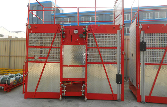 China Dol / FC Electric Construction Lifts 1000kg with 33m / min Rated Lifting Speed supplier