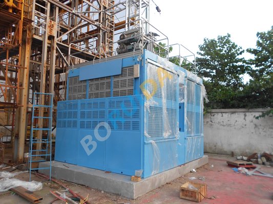 China Double Cage Frequency Rack And Pinion Material Hoisting Equipment CH3200 supplier