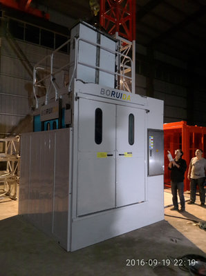 China 2000kg Explosion Proof Industrial Elevators for Oil Plant Installed within Steel Structure supplier