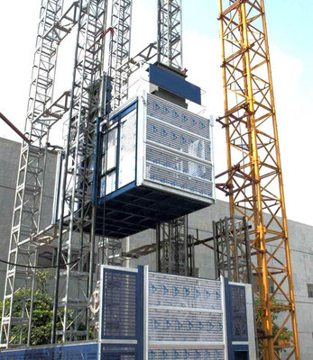 China Siemens PLC Landing Control Construction Hoist Elevator Reduction Ratio 1 : 16 supplier