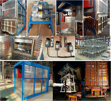 China 115kg Tie - in Construction Material Lift High Performance, Customized Cage CH200 supplier