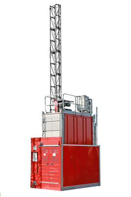 China 250m 33 m/min Construction Material Hoist Elevator Lifting Equipment with YZEJ132M-4 Motor supplier