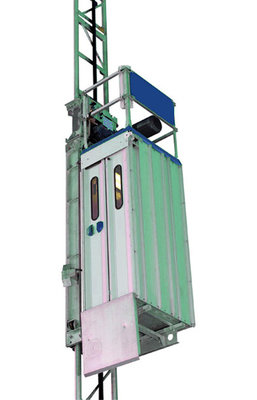 China Industrial Rack and Pinion Hoist Construction Material Lift Equipment 500kg supplier