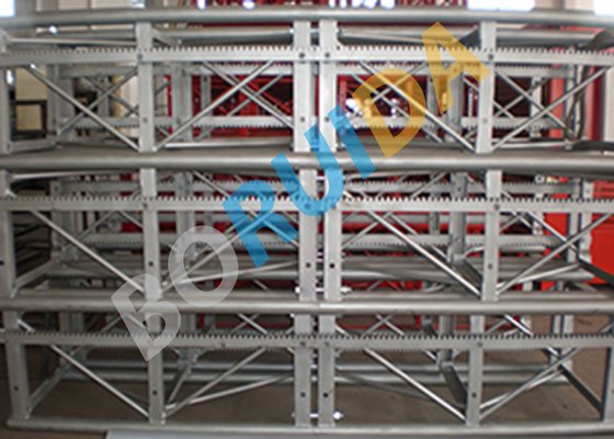 China 3.0m x 1.3m x 2.5m Blue 36m/min Single Cage Goods Building Site Hoist without VFD supplier