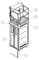 Construction Material / People Carrier Rack And Pinion Hoists CH750 Single Cage supplier