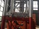 5 Rack Modulus Material Lift Elevator , Material Hoisting Equipment With Reduction Ratio 1 / 18 supplier