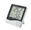 Digital Temperature Humidity Meter with clock/indoor outdoor temperature humidity meter supplier