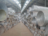 Rolled corrugated metal pipe Rolled corrugated metal pipe corrugated metal culvert pipe Suppliers