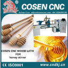 Top quality ce certification cnc woodworking lathe for wood honey stirrer honey bar