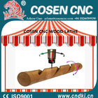 COSEN CNC woodworking lathe machine rotary and flat type 315/415w