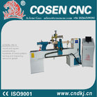 Top quality cnc woodworking lathe for wood broom sticks working process