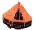 ISO Marine throw-overboard,self-righting,davit launched inflatable life raft