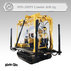 Compacted drilling rig model HYD-200YY drilling machine for water wells