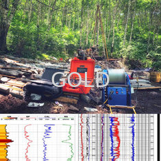 Well Borehole Logging Tool Single Core Cable Natural Gamma Probe 100M To 3000M Depth