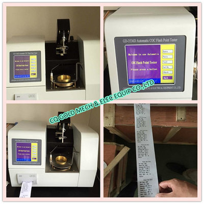 GD-3536D ASTM D92 Automatic Opening Flash Point Tester