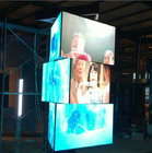 3d display board advertising spinning led video display