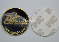 Round Self - Adhesive Embossed Label Printing Waterproof For Auto Parts