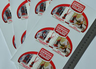 Custom Vinyl Custom Sticker Labels CMYK Offset Printing For Electronic Products