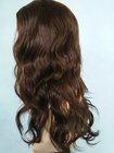 12 Inches  Wholesale Jewish Wigs European Human Hair Hair #6 Color Big Layer