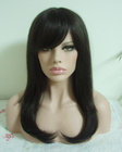 Stock Synthetic Lace Front Wigs Heat Resistant Fiber Mono Wigs
