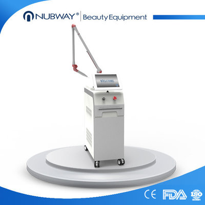 China CE / FDA approved q switched nd:yag laser tattoo removal machine with 1064nm/532nm supplier