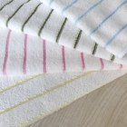 cationic colored single side strip kitchen towels clean wipes 100% polyester with light weight