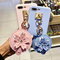 Soft TPU Candy Color Metal Buckle Cortical Tassel Cherry Mirror Pendant Cell Phone Case Cover For iPhone 7 6s Plus supplier