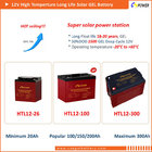 CSPOWER HTL12-120 120Ah Long Life Deep Cycle GEL Battery with good performance with 45 degree