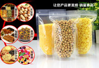 Food packing bag , vacuum transparent plastic bags , ziplock food bag