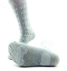 Custom logo, design cotton Non-Terry Mens Anti Slip Socks
