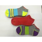 Customized logo, design, color knitted 100% Cotton Stripe Sports Socks
