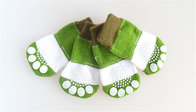 Customized logo, design knitting Rubber Anti Slip Basic Dog Socks