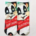 Cartoon 3D ankle socks animal printed bulk wholesale socks