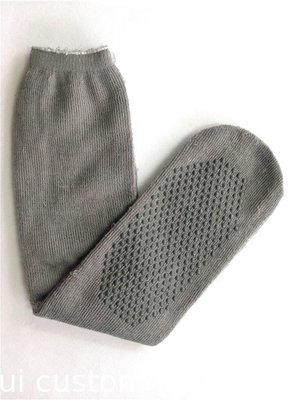 Custom logo, design polyester Socks with Anti-Skit Printing for men