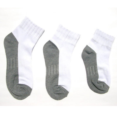 Custom logo, design, color knitted cotton student's men socks