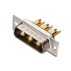 Dongguan D-sub connector factory wholesale high current 3W3 male D-sub connector,solder type