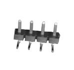 Sub for Molex,Jst,AMP connectors Electrial connectors wholesale 5.08mm pitch dip type right angle pin header