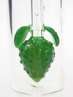 6" Fruit Ash Catcher  Strawberry Pyrex Glass Water Pipes female 14  joint Fancy glass oil rigs hand blowing glass bongs