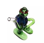 GRAV bee 4" Lab hand pipe spoon pipes Pyrex Glass Water Pipes  14  joint Fancy glass oil rigs hand blowing glass bongs