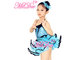 Kids Dance Outfits / Clothes Two Layers Ballet Tutu Costumes With Black Edge supplier