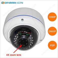 China HD 1080P Waterproof Zoom IR Dome IP Camera P2P Plug and Play supplier