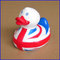 The United States flag RUBBER duck bathroom gifts TOYS Accessories for kids or promotion supplier