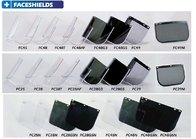 Safety FACESHIELDS thickness 0.8mm-1.5mm material PC or CA certificate CE & ANSI