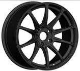 black 19 inch multi spoke car aluminium alloy wheels for sales