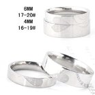 Fashion couple jewelry 316L stainless steel couple rings half heart lover rings wholesale