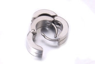 Fashion mens jewelry natural color men earring stainless steel earring jewellery wholesale